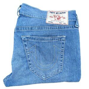 True Religion Jeans Size 38 ROCCO RELAXED SKINNY Blue